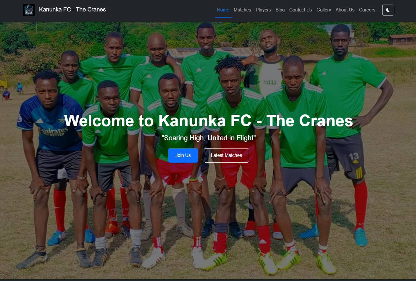 Kanunka FC Website